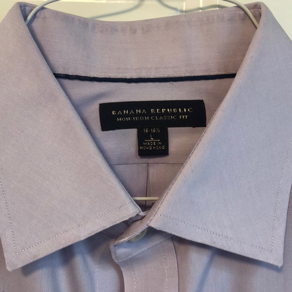 Banana Republic Dress Shirt - Purple - Picture 2 of 2